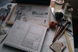 Sketching n painting